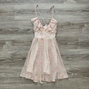 Guess Floral Print Mini Dress